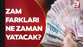 Emekliye ek zam farkı ne zaman yatacak? Hangi emekli ne kadar maaş alacak? | A Haber