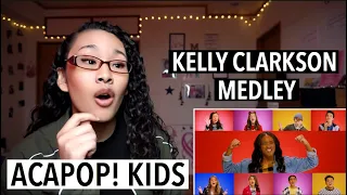 Acapop! KIDS - Kelly Clarkson Medley (REACTION)