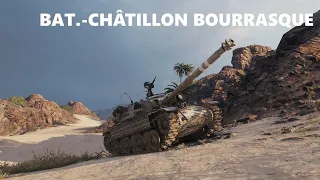 BAT .-CHÂTILLON BOURRASQUE 1VS7 11Kills wot complete 4K