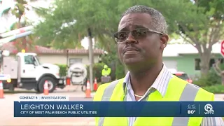 West Palm Beach sewers clogged by influx of flushable wipes, paper towels, grease