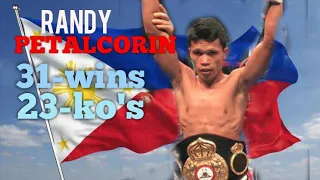 Randy Razor Petalcorin Greatest fights highlights