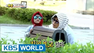 Sneaking~ Daebak and his dad in a spy mission! [The Return of Superman / 2017.07.16]