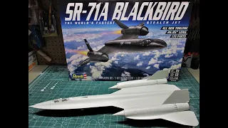 NEW TOOL SR-71A Blackbird Stealth Jet 1/48 Scale Model Kit Review Build How To Revell 04967 85-5720