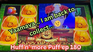 Playing Yaamava slots again... will I make it this time? Dragon Link and Huff n' more Puff ep 180