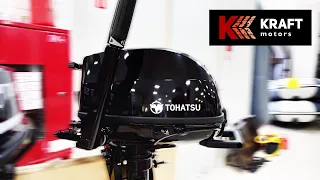 Четырехтактный лодочный мотор Tohatsu MFS 6 DD