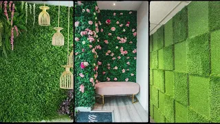 Beautiful Artificial Grass Wall Ideas