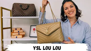WHAT'S IN MY BAG! SAINT LAURENT LOU LOU 👛 sharing 2 year review| mrs_leyva