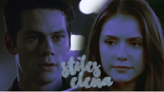 ► stiles and elena [AU] || first meeting and problems ◄