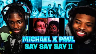 BabantheKidd FIRST TIME reacting to Paul McCartney and Michael Jackson Say Say Say! They are thieves