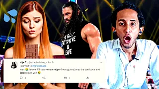 Reacting to Roman Reigns THIRSTED OVER BY FEMALES (SHOCKING)