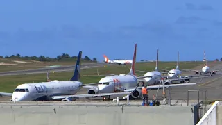 Fluxo Excelente no Aeroporto Salvador - Pousos e decolagens sem parar ✔