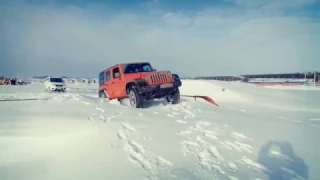 Тест-драйв Jeep Rubicon в парке "Патриот"