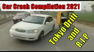Car Crash Compilation 2021 #107 February