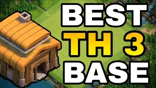 Best Th3 Base ! New Th3 Hybrid Base ! Town Hall 3 Base anti everything