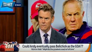 Kevin Wildes snaps over Andy Reid vs Bill Belichick GOAT debate!