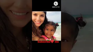 Sunny Leone and ❤her daughter👧 Nisha love 🥰🥰🥰🥰🥰