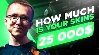 Sprawdzam ceny skinów graczy Faze Clan - How Much Is Your Skins CS2