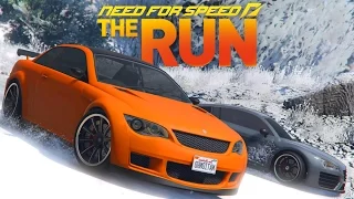 GTA V Need For Speed The Run - Avalanche Chase