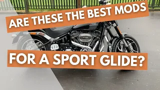 My 5 Best Mods on my 2021 HD Sport Glide