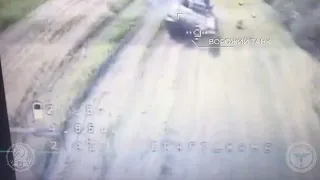 Kamikaze Drones Wipe Out Russian Tanks