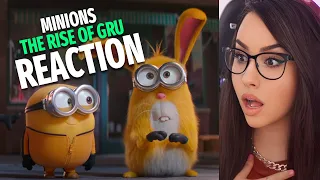 Minions: The Rise of Gru Trailer REACTION !!!