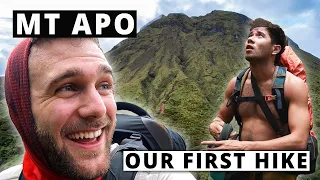 We climbed the Philippines Highest Mountain - Mt Apo!  (And lost our drone)