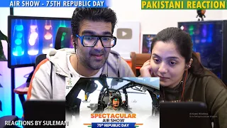 Pakistani Couple Reacts To Wings Of Pride | India's  75th Republic Day | Air Show & Fly Past