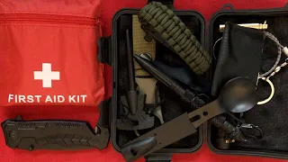 Unboxing / Reviewing a Cheap Survival Kit From Amazon (Puhibuox)