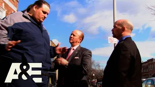 GIANT Enforcer Murders Loan Shark Boss | Watching the Detectives | A&E