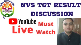 NVS TGT Result Discussion Live |