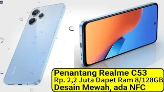 RESMI! PENANTANG REALME C53! Rp. 2,2 Juta, Ram 8/128GB! REDMI 12 INDONESIA! Spesifikasi dan Harga