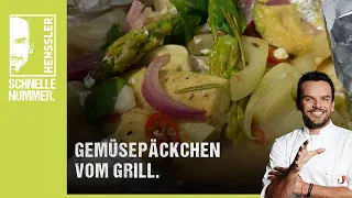 Schnelles Gemüsepäckchen vom Grill Rezept von Steffen Henssler