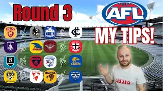 AFL 2024 | Round 3 Tips!