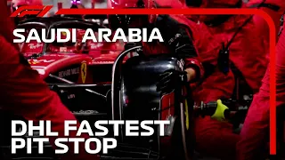 Fastest Pit Stop | 2023 Saudi Arabian Grand Prix | DHL