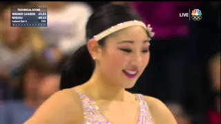 2015 16 US Nats Nagasu, Mirai FS NBC