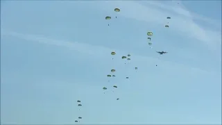 Paratroopers from various NATO Allies exercise in North Macedonia