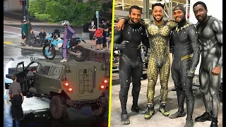 Black Panther: Wakanda Forever Behind The Scenes and Funny Bloopers