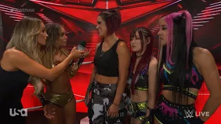 Wwe Raw Aliyah, Trish Stratus, Bayley, Iyo & Dakota segment | August 22, 2022