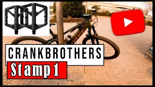 Unboxing y review Pedales Crankbrothers Stamp 1