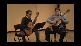 Comme des Grands - 1. Gloomy Light by Roland Dyens, Performed by The Connecticut Guitar Duo