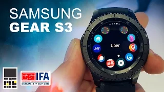 Первый взгляд на Samsung Gear S3 - IFA 2016 - Keddr.com