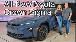 All-New 2025 Toyota Crown Signia first look // The first Crown SUV... Could be a Lexus!