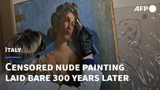 Censored nude painting laid bare in restoration | AFP
