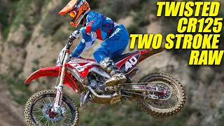 Twisted Honda CR125 Two Stroke RAW - Motocross Action Magazine