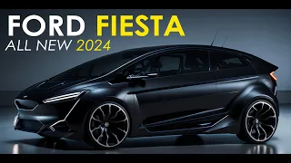 Ford Fiesta All New 2024 Concept Car, AI Design