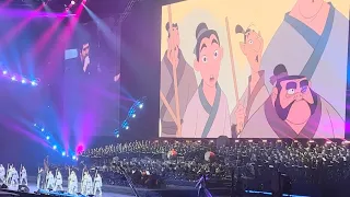 MULAN - COMME UN HOMME ( PATRICK FIORI) DISNEY 100 LIVE CONCERT PARIS 2023 DÉFENSE ARENA