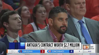 Orlando Antigua set to receive three-year contract in second stint at Illinois worth $2.7 million