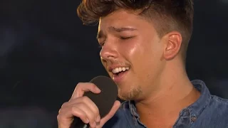 Matt Terry's TEAR-JERKER Rendition of  She's Out of My Life - Judges' House - The   XFactor UK