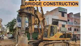 BRIDGE CONSTRUCTION TECHNIQUES | PILE FOUNDATION | PIER | PEDESTAL |  PRE STRESSING CONCRECTE GIRDER