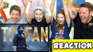 KGF CHAPTER 2 TOOFAN SONG REACTION | Yash | #BigAReact